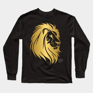 Golden lion Long Sleeve T-Shirt